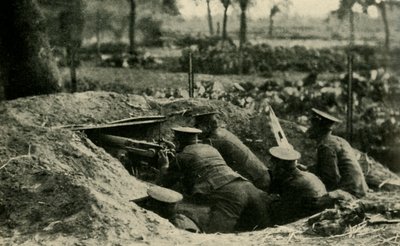 ベルギー、アントワープのイギリス海軍師団、第一次世界大戦、1914年、c1920。 作： Unbekannt