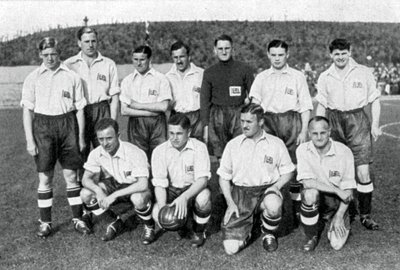 ブリティッシュオリンピックサッカーチーム、ベルリンオリンピック、1936年 作： Unbekannt