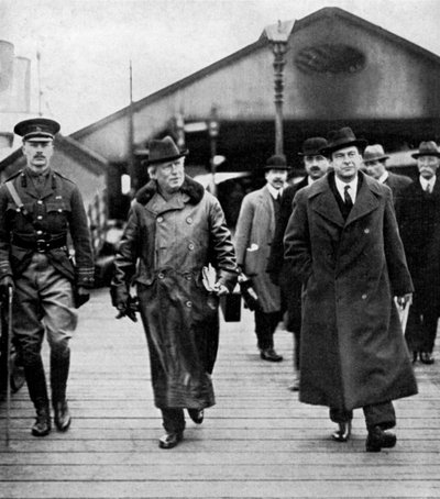 英国を訪れるイギリスのハーバート・アスキス首相、1914年1951年 作： Unbekannt