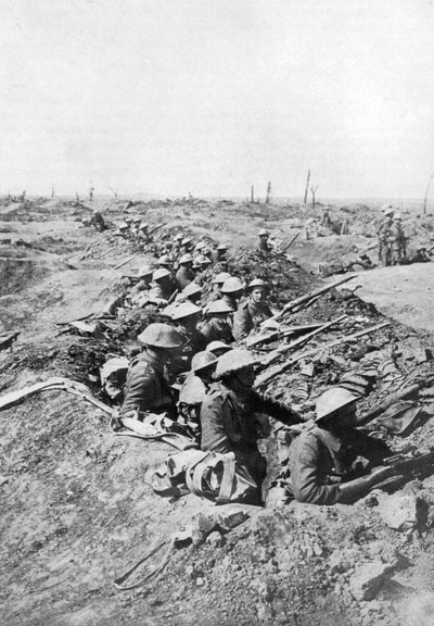 フランス、ソンムハイツのイギリス軍、第一次世界大戦、1914年〜1818年、c1920 作： Unbekannt