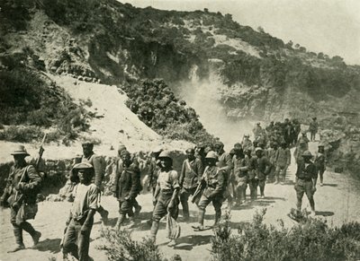 トルコの囚人とイギリス軍、第一次世界大戦、1915、c1920。 作： Unbekannt