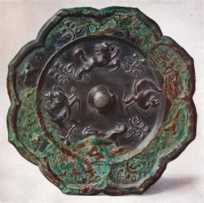 ブロンズミラー：TAng Dynasty、618-907 作： Unbekannt