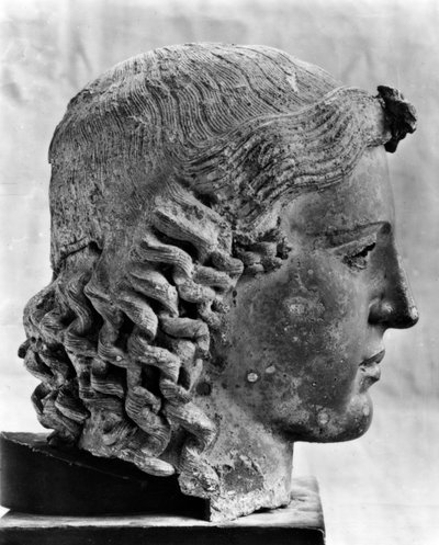 ギリシャの神アポロのブロンズの胸像、紀元前460年頃20世紀 作： Unbekannt