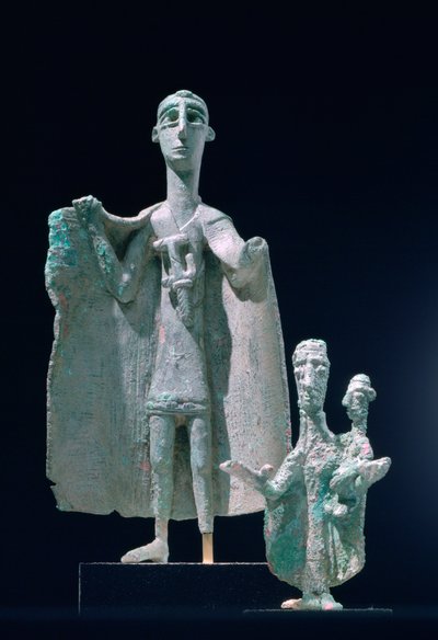青銅の母と子の法令、ヌラジチ文化、サルディニア、Siniscola、紀元前9〜6世紀 作： Unbekannt