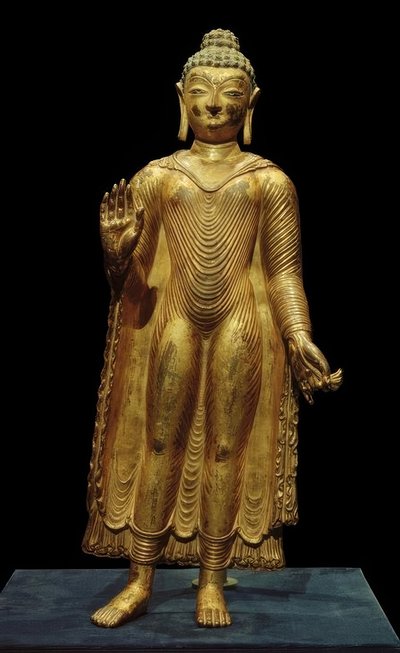 釈迦牟尼仏-彫刻、7。- 8。世紀 作： Unbekannt