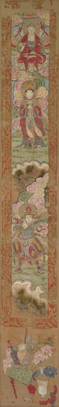 仏教パネル、1300年代。 作： Unbekannt