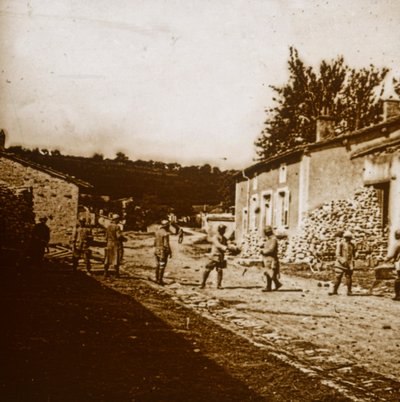防衛の構築、C1914-C1918 作： Unbekannt