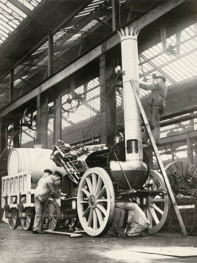 ロケットの構築-1935年、1935年。 作： Unbekannt