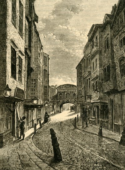 ブッチャーズロウ、1800年、1881年。 作： Unbekannt