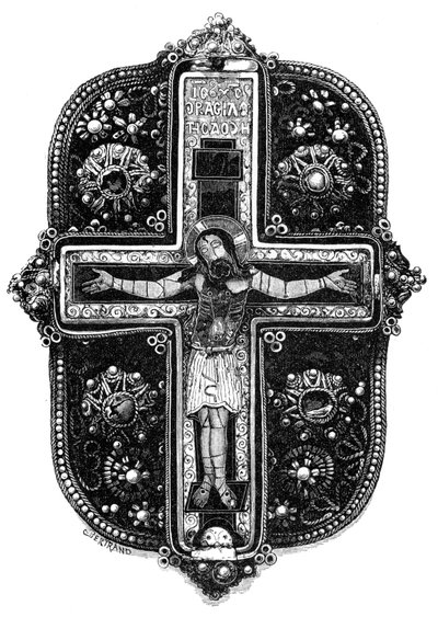 ビザンチン様式の聖遺物箱、10世紀、1870年 作： Unbekannt