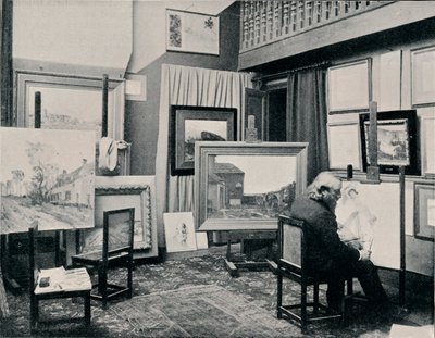 C.カジンのスタジオc1897 作： Unbekannt