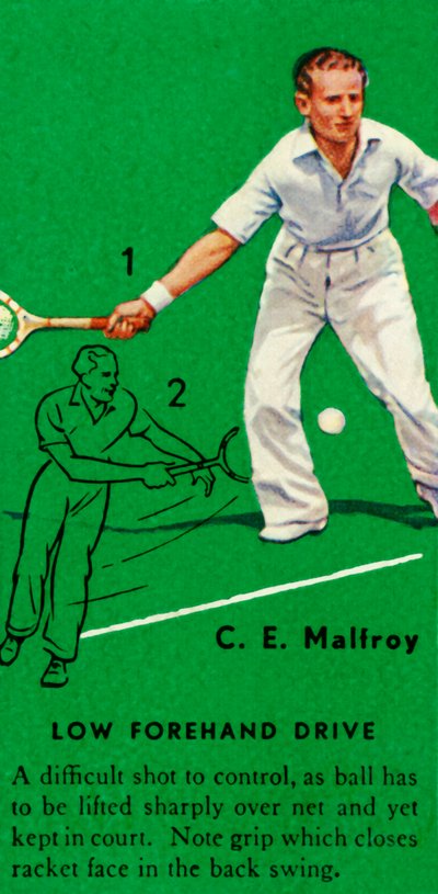 CEマルフロイ-ローフォアハンドドライブ、c1935。 作： Unbekannt