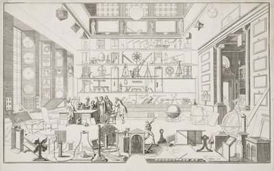 LE CLERC氏の幾何学キャビネット - Research Centres 科学アカデミー物理学研究所（パリ）、1700年頃 作： Unbekannt