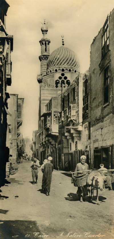 カイロ-ネイティブクォーター、c1918-c1939。 作： Unbekannt