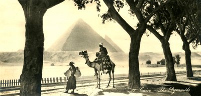 カイロ-ピラミッド、c1918-c1939。 作： Unbekannt