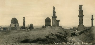 カイロ-マメルークの墓、c1918-c1939。 作： Unbekannt