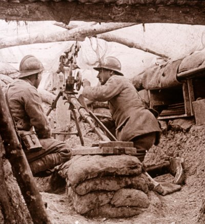 偽装機関銃、c1914-c1918 作： Unbekannt