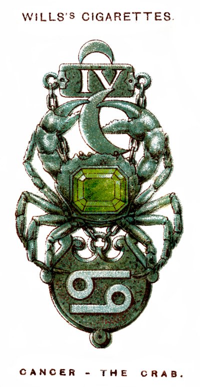 蟹座、蟹、1923 作： Unbekannt