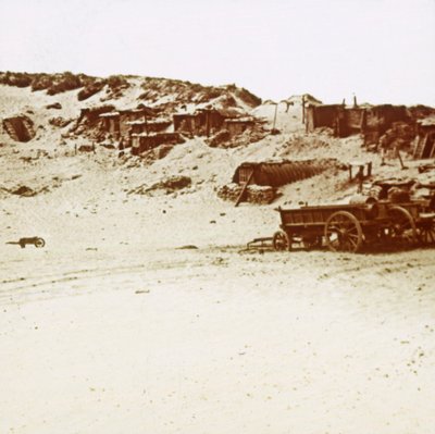 砂丘のカントンメント、コクシード、ベルギー、フランダース、c1914-c1918 作： Unbekannt