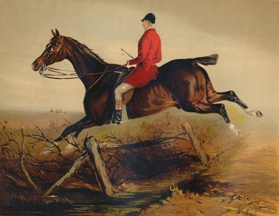 パーシーウィリアムズ船長、お気に入りのアイリッシュハンター、c1879。 作： Unbekannt