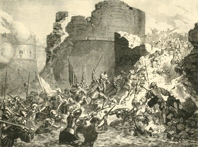 ギーズ公爵、1558年、1890年のフランスによるカレーの捕獲。 作： Unbekannt