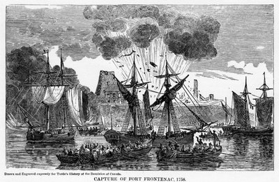 フォートフロンテナックの捕獲、1758年、1877年 作： Unbekannt