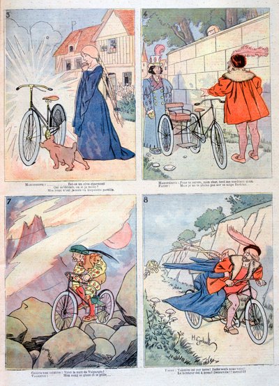 ファウストの伝説の風刺画、1894 作： Unbekannt