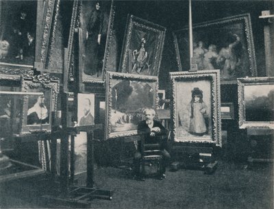 カロルスデュランのスタジオ、c1897 作： Unbekannt