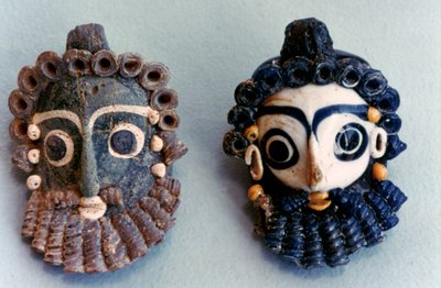 カルタゴのマスク、チュニジア、紀元前4〜3世紀 作： Unbekannt
