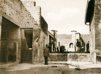 マルコルクレツィオフロントの家、ポンペイ、イタリア、c1900年代 作： Unbekannt