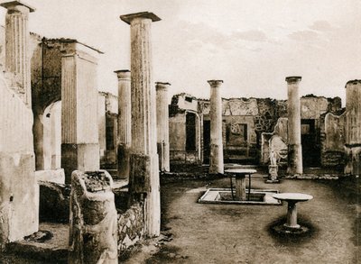 マルコオルコニオの家、ポンペイ、イタリア、c1900年代 作： Unbekannt