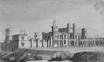 ジョンエヴァンスフリークの城、フリーク城、カーベリー卿、c1820 作： Unbekannt