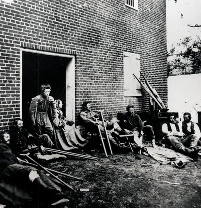 南北戦争の犠牲者、1861-1865 作： Unbekannt