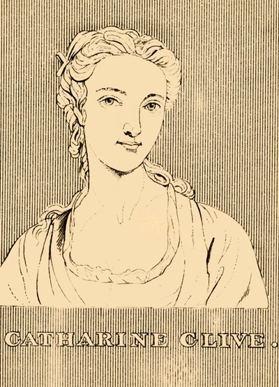 キャサリン・クライヴ、1711-1785、1830。 作： Unbekannt