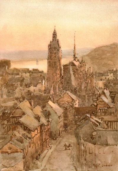 Caudebec en Caux、1901、c1902。 作： Unbekannt