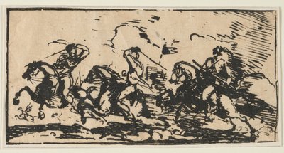 騎兵の戦い、c。 1803。 作： Unbekannt