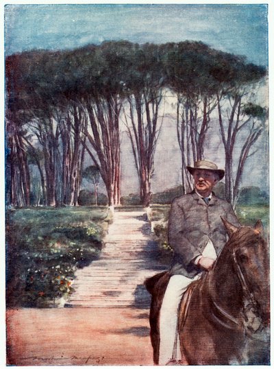 Cecil Rhodes、イギリス生まれの南アフリカの起業家、政治家、c1900 作： Unbekannt