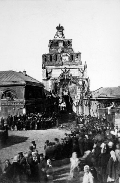 1880年のロシアのクリコヴォの戦い500周年のお祝い 作： Unbekannt