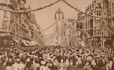 キングジョージ5世のシルバージュビリーのお祝い、ロンドン、1935年 作： Unbekannt