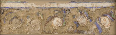 洞窟 224 の天体図、4 ～ 6 世紀。 作： Unbekannt