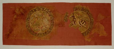1200-1284年に司教ガーブの墓から吊り下げられた天の宴会 作： Unbekannt