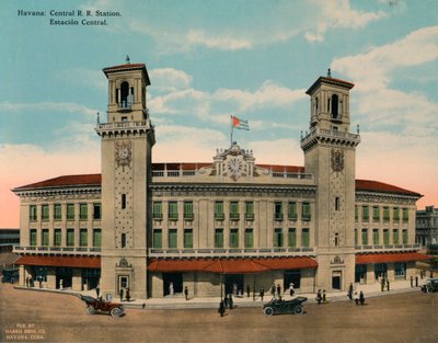 中央駅、ハバナ、キューバ、c1920 作： Unbekannt