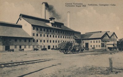 中央バーティエンテス製糖工場、カマグエイ、キューバ、c1910 作： Unbekannt