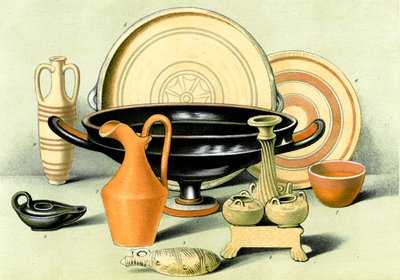 陶芸、古代ギリシャ、キプロス、エトルリア 作： Unbekannt