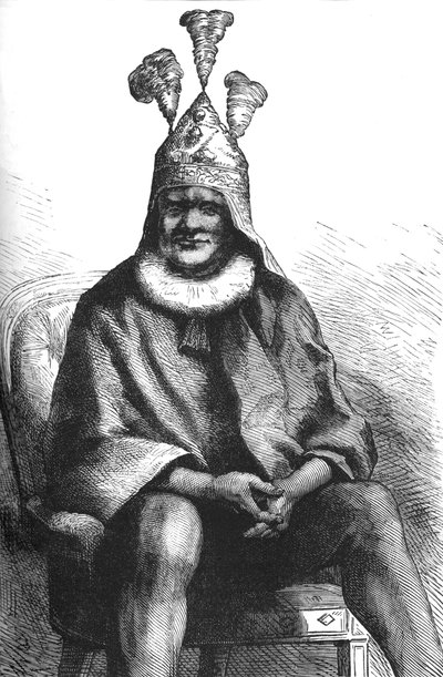 ズルスの王セテワヨ、c1880 作： Unbekannt