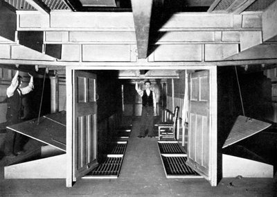 下院、ロンドン、ウェストミンスターの下で新鮮な空気を供給するための部屋、c1905 作： Unbekannt