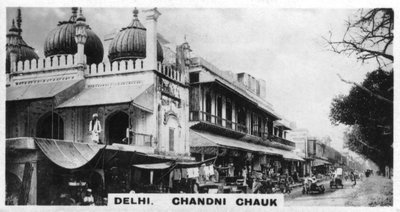 Chandni Chowk、デリー、インド、c1925 作： Unbekannt