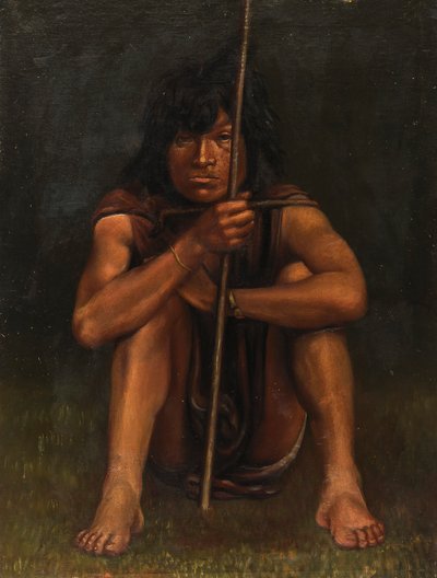 ショーティ インディアン、カリフォルニア州。 1890-1892。 作： Unbekannt