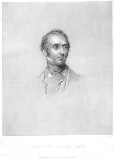 チャールズ・アストン・キー（FRS）、外科医、1830年頃 作： Unbekannt