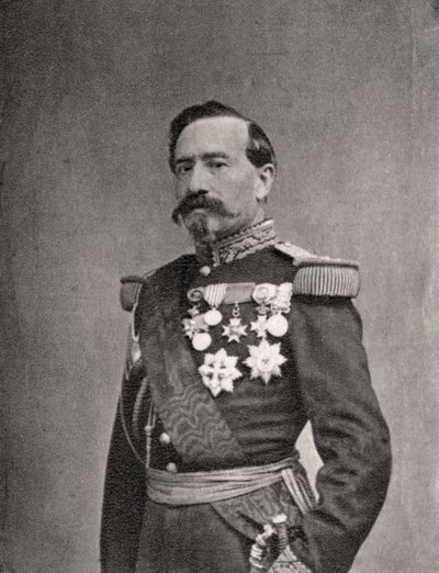 チャールズデニスブルバキ、フランスの兵士および将軍、1868年 作： Unbekannt